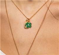 Charm Rue des Mille Donna in Ottone Cubic Zirconia CB-LCN 114 - CB-LCN 114